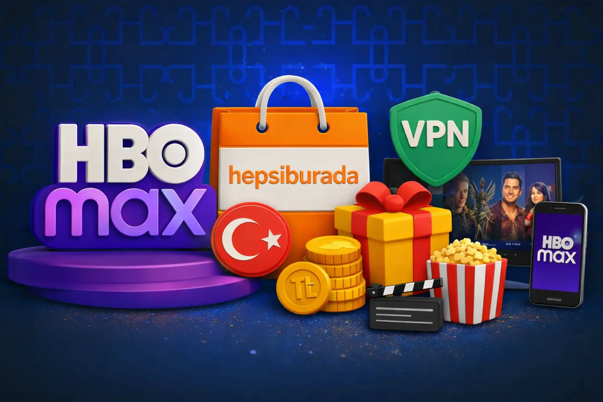 HBO MAX per 1 anno a meno di 10 € con Hepsiburada image