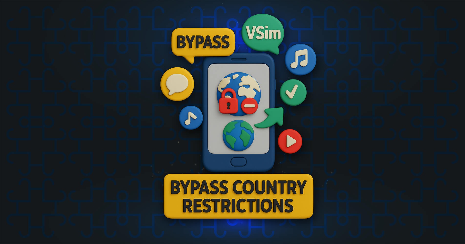 How VSim Helps You Bypass Country Restrictions on Popular Apps image