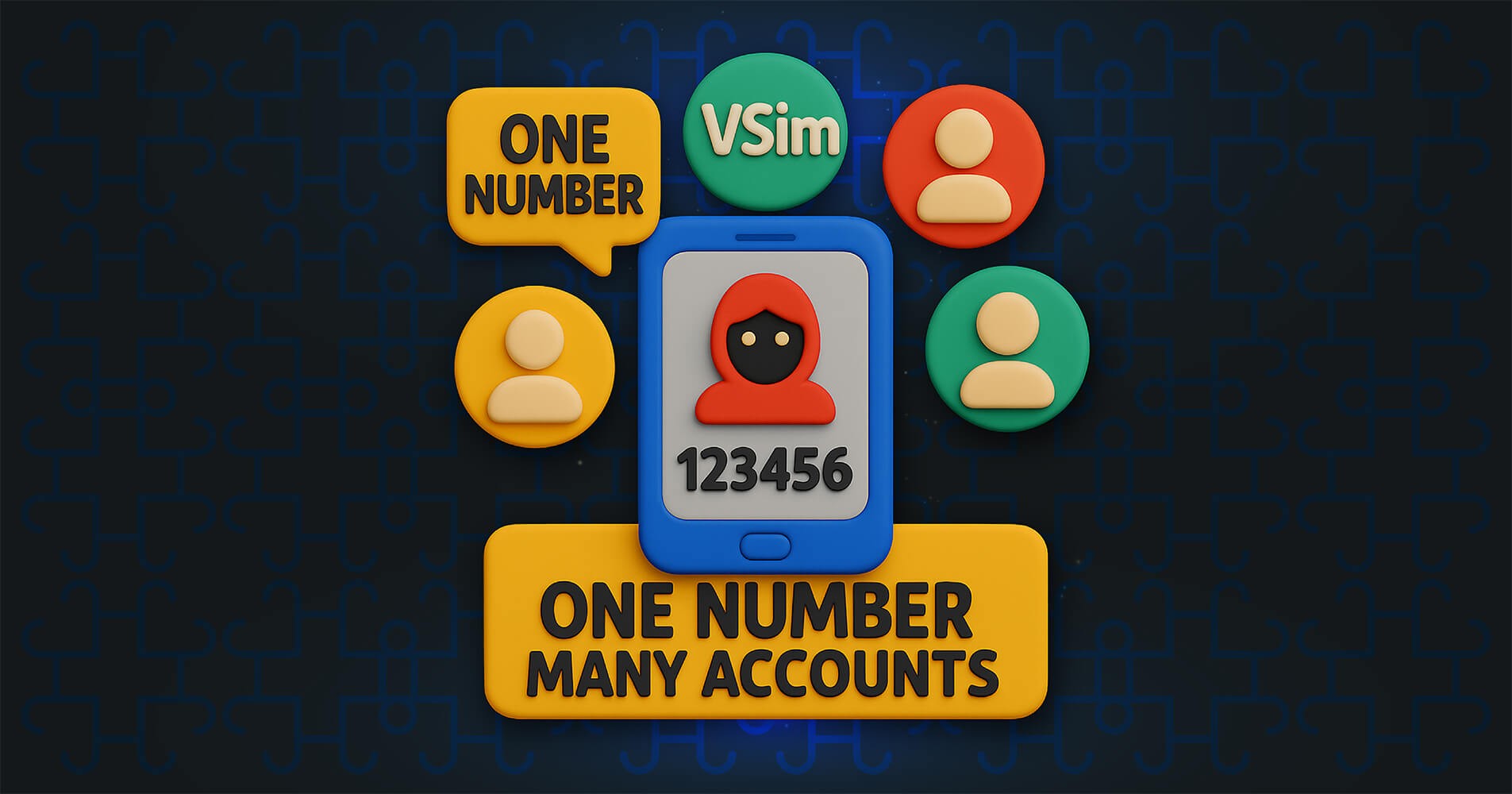One Number, Many Accounts: The Smart Way to Manage Multiple Profiles with VSim image